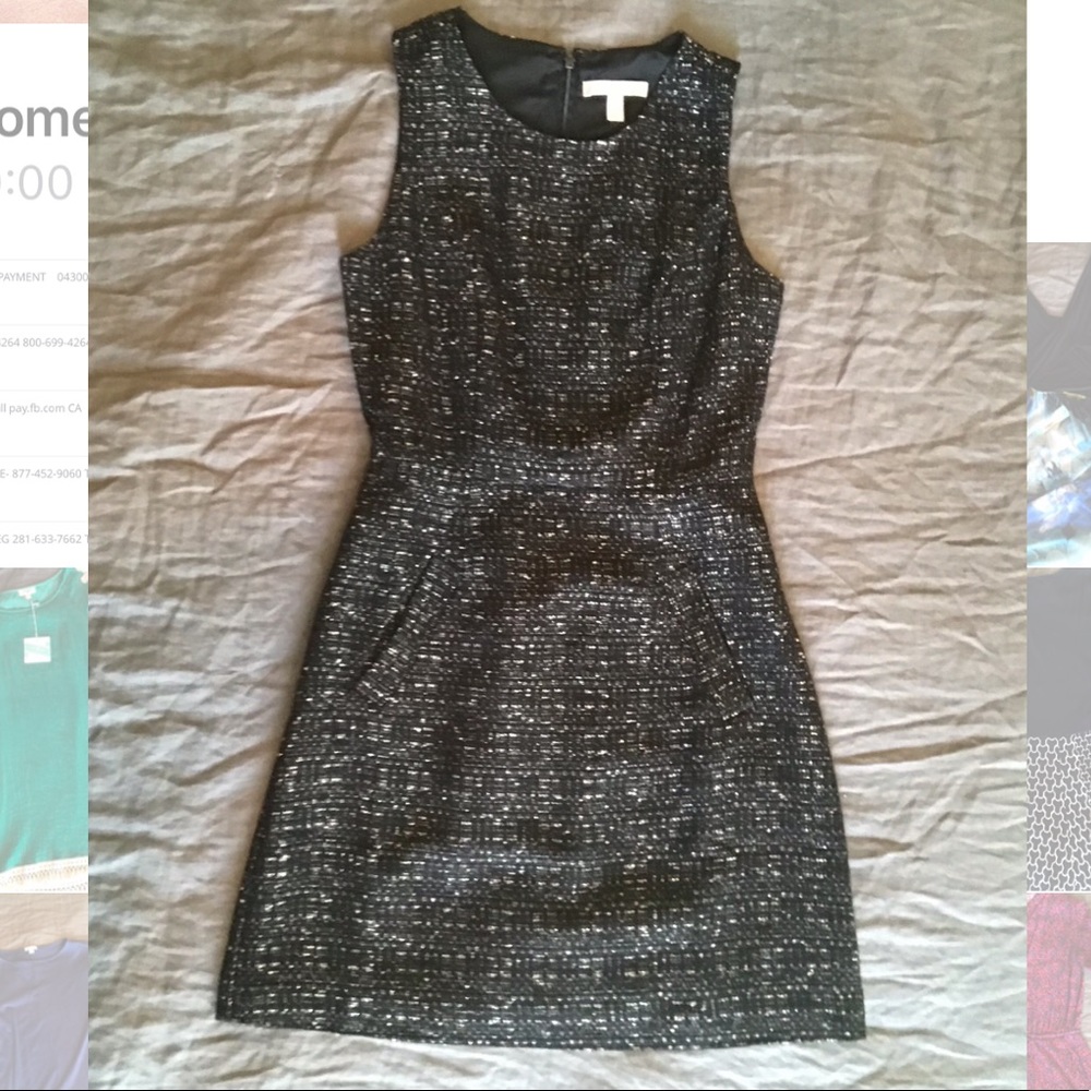 Banana Republic Tweed Dress with pockets!